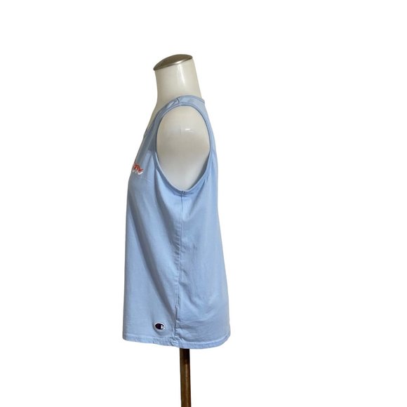 Champions.Tank top athletic lo women blue color size M - Picture 4 of 10